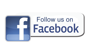 Follow us on Facebook Logo with text