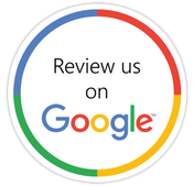 Review us on Google Logo and Text